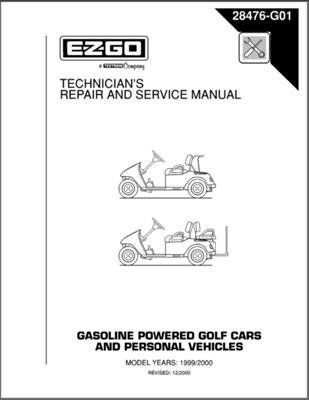 ezgo golf cart service manual